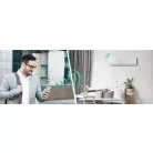 Hisense Energy Expert Plus  KF35XR0E 3,6kW mono oldalfali hűtő-fűtő klíma szett A+++ fűtésre optimalizált WIFI-s hőszívattyús légkondícionáló scop4,6