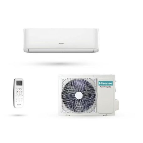 Hisense Energy Expert Plus  KF50BS0EG 5,2 kW mono oldalfali hűtő-fűtő klíma szett A+++ fűtésre optimalizált WIFI-s hőszívattyús légkondícionáló scop4,6