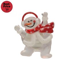   Home KID 322 LED-es ablakdísz, 1 db LED, öntapadós, hóember, színváltó