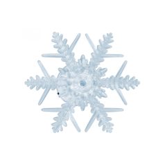   Home KID 331/WH LED-es hópehely ablakdísz, beltéri kivitel, öntapadós, hidegfehér LED