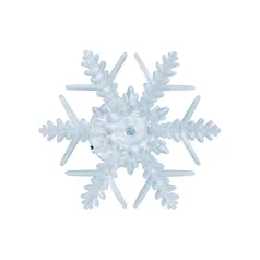   Home KID 331/WH LED-es hópehely ablakdísz, beltéri kivitel, öntapadós, hidegfehér LED