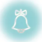 Home KID 415 harang ablakdísz, 8 db LED, öntapadós elemtartó