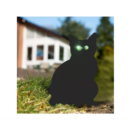 Kinzo Holland Macskariasztó sziluett üveg szemekkel, 3 db, Cat Scariers 8558
