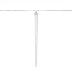   HOME KJL288 jégcsap fényfüzér, 3,5m hosszú, 288db hidegfehér SMD LED, 8db jégcsap/36db LED, hálózati adapter, kül- és beltéri kivitel