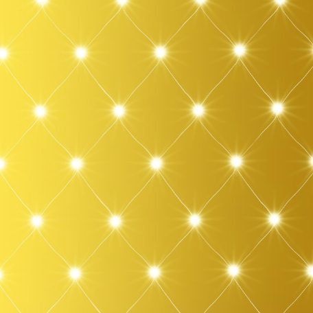 Home KLN 240C/WW LED-es háló, 3x3 m / 240 db melegfehér LED, zöld vezeték, állófényű, hálózati adapter, kül- és beltéri kivitel