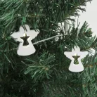 LED-es izzósor, fa angyal, 3,8m, 3V