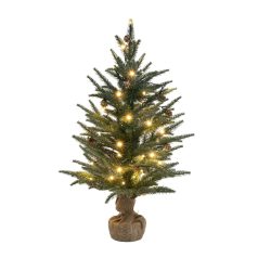   Home KMF60WW LED-es fenyőfa, beltéri kivitel, 2D + 3D tűlevelek, 30 db melegfehér LED, elemes