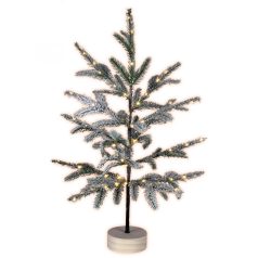   Home KMF 80 havas fenyő asztali dísz, 80 db microLED, beltéri