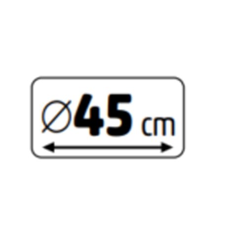 HOME KMK45LED LED-es műkoszorú, 45 cm, 35 db melegfehér LED, 8 programos, időzítés, 2D tűlevél, elemes tápellátás, beltéri kivitel