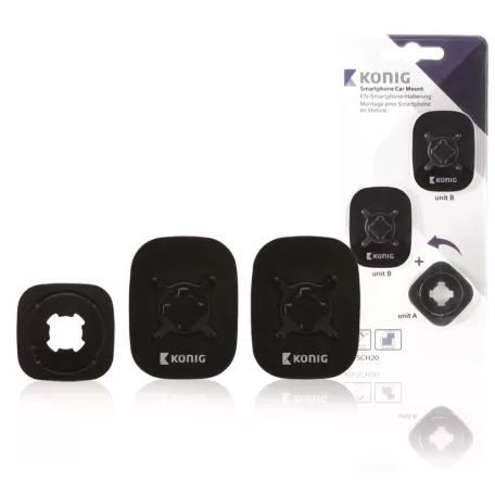 Okostelefon Autós Tartó 360 ° Rögzített