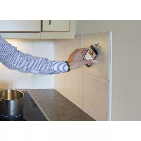 Okostelefon Autós Tartó 360 ° Rögzített