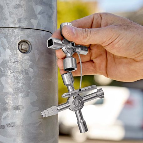 TwinKey® kapcsolószekrény kulcs Minden szabványos szekrényhez és elzáró rendszerhez