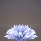 HOME KSIW200WH sorolható fényfüzér, 20 méter , 200db hidegfehér LED, fehér vezeték, kül- és beltéri kivitel