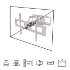 EMOS Fali konzol 32–80" (81–203 cm)