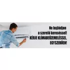 Klíma szerelés és telepítés, légkondícionáló és hőszívattyú telepítés, oldalfal és tetőtéri hűtő-fűtő berendezések telepítése és szervizelése
