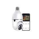 Jortan térfigyelő kamera, 2MP E27 kamera , Wifi kapcsolat 1080P becsavarós kamera wifi ip kamera ftycampro APP-pal