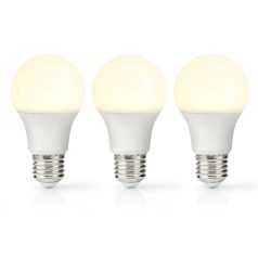   LED-es izzó E27 | A60 | 8.0 W | 806 lm | 2700 K | Meleg Fehér | Retro Stílus | Homályos | 3 db