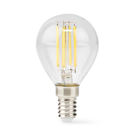 LED lámpa Izzó E14 | G45 | 4.5 W | 470 lm | 2700 K | Állítható fényerõ | Meleg Fehér | Retro Stílus | 1 db | Egyértelmű