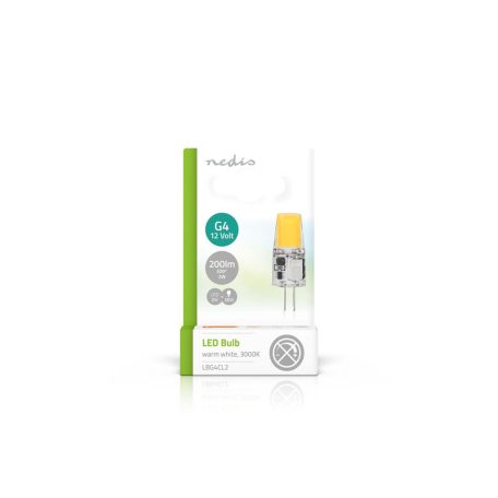 LED Lámpa G4 | 2.0 W | 200 lm | 3000 K | Meleg Fehér | A csomagolásban található lámpák száma: 1 db