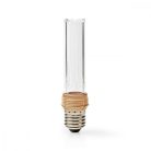 LED izzóval E27 | G125 | 3.5 W | 120 lm | 1800 K | Állítható fényerõ | Arany Sárga Borítással | Retro Stílus | 1 db