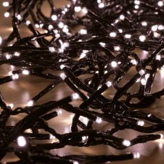   Home LC 768/WW LED-es cluster fényfüzér 7,5 m / 768 db melegfehér LED, fekete vezeték, 8 fényprogram, távirányító, hálózati adapter, kül- és beltéri kivitel