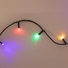 Home LED248M LED fényfüzér, 240db színes LED, 23,9m hosszúságú, 8 program időzítővel, zöld vezeték, adapteres tápellátás, kül- és beltéri kivitel