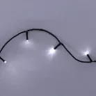 Home LED248WH LED fényfüzér, 240db hidegfehér LED, 23,9m hosszúságú, 8 program időzítővel, zöld vezeték, adapteres tápellátás, kül- és beltéri kivitel