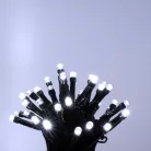 Home LED248WH LED fényfüzér, 240db hidegfehér LED, 23,9m hosszúságú, 8 program időzítővel, zöld vezeték, adapteres tápellátás, kül- és beltéri kivitel