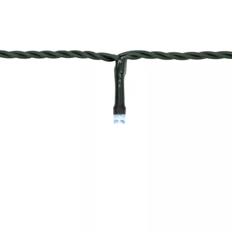 Home LED248WH LED fényfüzér, 240db hidegfehér LED, 23,9m hosszúságú, 8 program időzítővel, zöld vezeték, adapteres tápellátás, kül- és beltéri kivitel