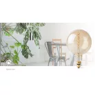 LED izzóval E27 | G200 | 5 W | 280 lm | 2000 K | Állítható fényerõ | Meleg Fehér | Retro Stílus | 1 db