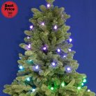 iSparkle LEDS120DV LED-es fényfüzér, 11,9 m / 120 db RGB LED, gömb, applikációval vezérelhető, smart, kül- és beltéri kivitel