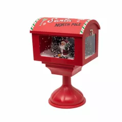   HOME LFS410 havazó postaláda, 8 dallam, 6db hidegfehér LED, elemes vagy adapteres tápellátás, beltéri kivitel