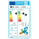 LG Silence S12EC inverteres klíma - 3.5 kW extra halk működés hűtő fűtő mono split Légkondícionáló páramentesítő funkció hűtés:AA+ FŰTÉS:AA+