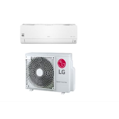 LG Silence S18EQ inverteres klíma - 5.3 kW extra halk működés hűtő fűtő mono split Légkondícionáló páramentesítő funkció hűtés:AA+ FŰTÉS:A+