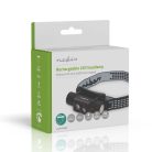 LED fejlámpa | Elemes Áramellátás / USB-áramellátású | 3.7 V DC | Elemmel | Újratölthető | Névleges fényáram: 1000 lm | Világítás hatóköre: 180 m