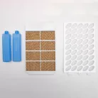 HOME LHP 400 Léghűtő távirányítóval, 80 W, 3 üzemmód, 3 sebességfokozat, beépített víztartály jégakkus Mobil klíma távirányítóval, 80 W