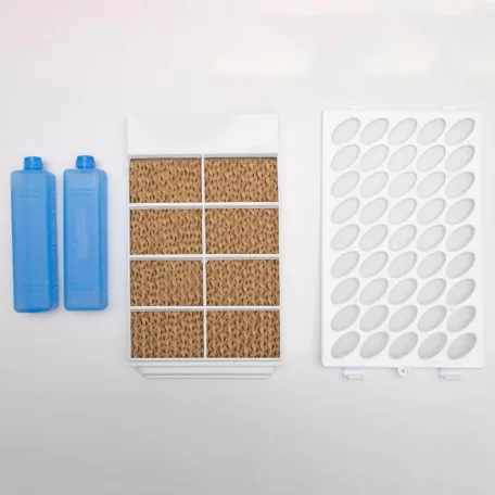 HOME LHP 400 Léghűtő távirányítóval, 80 W, 3 üzemmód, 3 sebességfokozat, beépített víztartály jégakkus Mobil klíma távirányítóval, 80 W