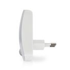 Konnektorba dugható LED éjszakai fény | Mozgásérzékelő | Világos/sötét érzékelő | 0.55 W | 11 lm | Meleg Fehér