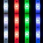 Home LS 5000SOUND zenére villogó RGB LED szalag szett, 30 db SMD 5050 LED/m, ragasztható, 5m, 400 lm/m, 4,8 W/m