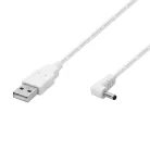 Home LTCJUMBO óra és hőmérő, asztali és fali óra, USB adapter hosszú, 2.5m vezetékkel, a környezethez alkalmazkodó fényerő