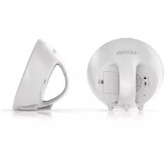 LED ébresztőóra rádióval, RGB lámpával