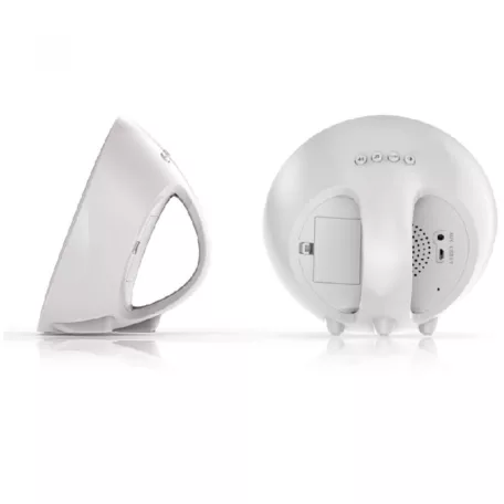 LED ébresztőóra rádióval, RGB lámpával