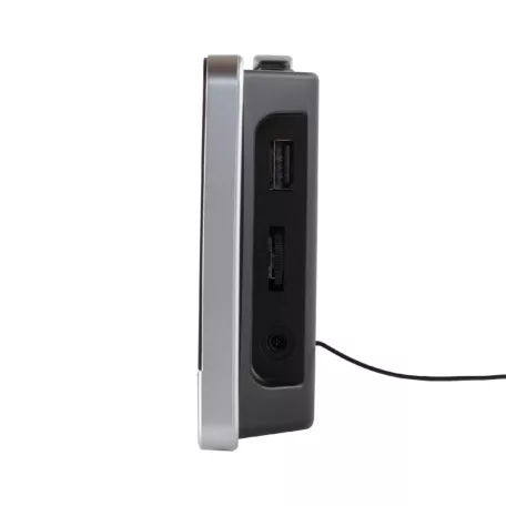 Digitális LED ébresztőóra rádióval