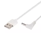 HOME LTC 05 GIANT Digitális, LED ébresztőóra, 3D, fehér extra nagy méretű látvány óra