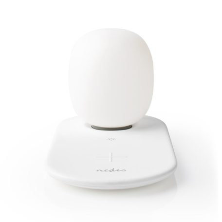 LED Lámpa drótnélküli töltővel | Szabályozható - a Terméken | Qi | 10 W | Állítható fényerővel | Meleg Fehér | 3000 K