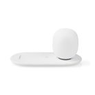 LED Lámpa drótnélküli töltővel | Szabályozható - a Terméken | Qi | 10 W | Állítható fényerővel | Meleg Fehér | 3000 K