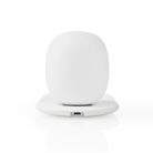 LED Lámpa drótnélküli töltővel | Szabályozható - a Terméken | Qi | 10 W | Állítható fényerővel | Meleg Fehér | 3000 K