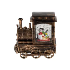   Home LTN 14 lámpás vízkeveréssel, csillámokkal, mozdony, LED, kapcsolható, 3 funkció, műanyag, beltéri