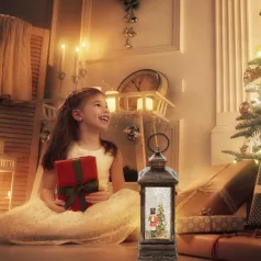   Home LTN 17 lámpás vízkeveréssel, csillámokkal, katona, LED, kapcsolható, 3 funkció, műanyag, beltéri