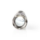 LED zseblámpa | Elemes Áramellátás | 4.5 V DC | 5 W | 3x AAA/LR03 | Névleges fényáram: 330 lm | Világítás hatóköre: 200 m | Sugárzási szög: 48 °